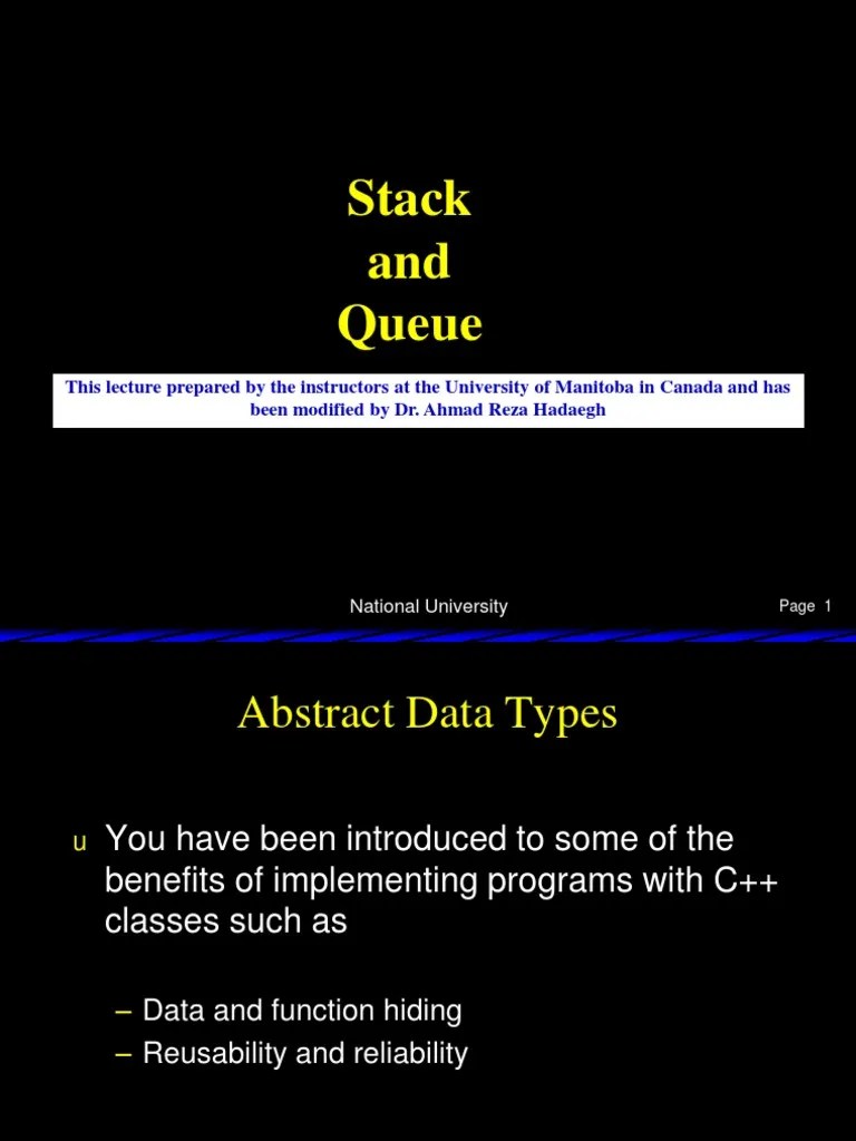 05 (Stack Queue) | PDF | Queue (Abstract Data Type) | Software Engineering