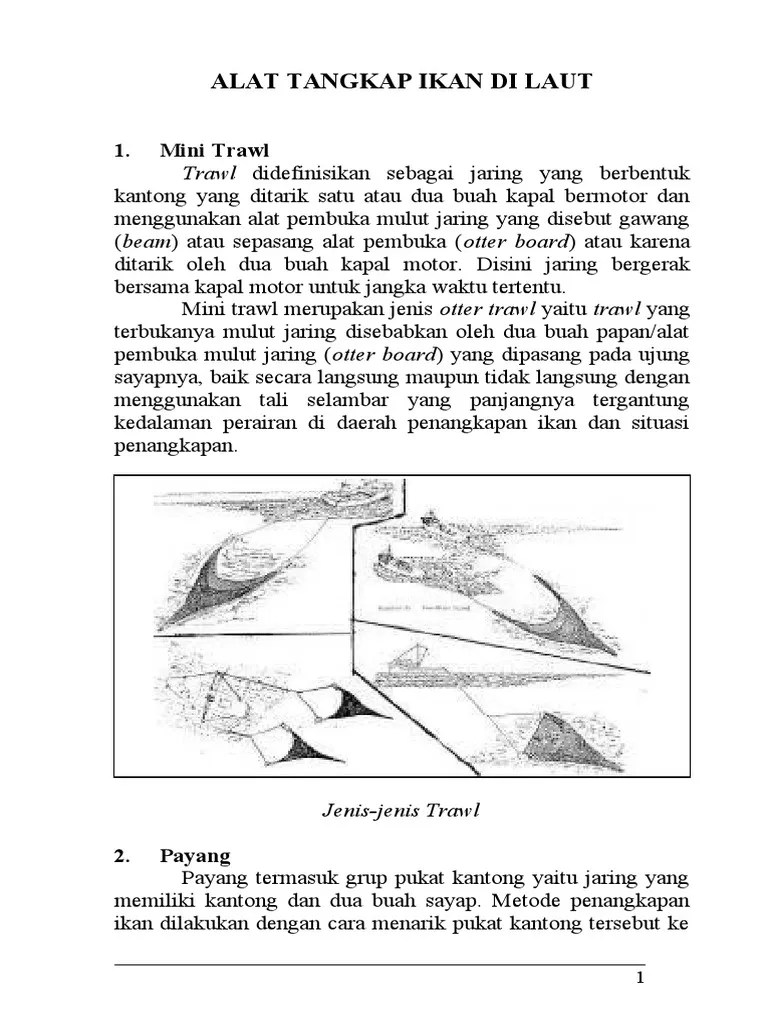 Hal ini disebabkan cara pandang yang berbeda. Jenis Jenis Alat Tangkap Dan Pengoperasiannya Pdf