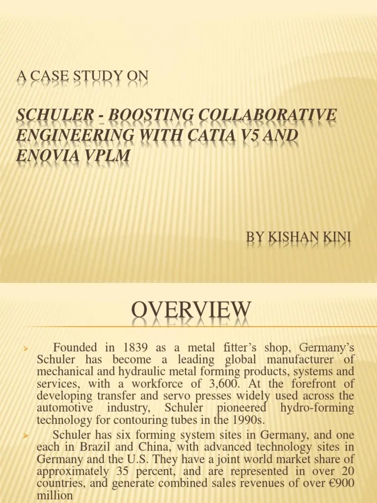 PLM Case Study | PDF | Product Lifecycle | Production And Manufacturing