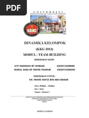 Here's a list of five tips for better team building. Modul Lab 2 Team Building Pdf