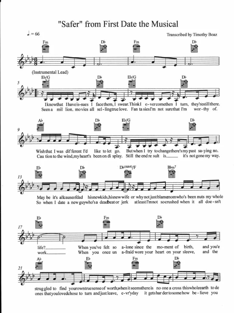 Theme From A First Date Sheet Music For Piano Viola Clari Mixed Quartet Download And Print In Pdf Or Midi Free Sheet Music Musescore 123 rows Download Safer Sheet Music PDF From First Date The Musical Safer Sheet Music PDF From First Date The Musical for Piano Sheet Music.