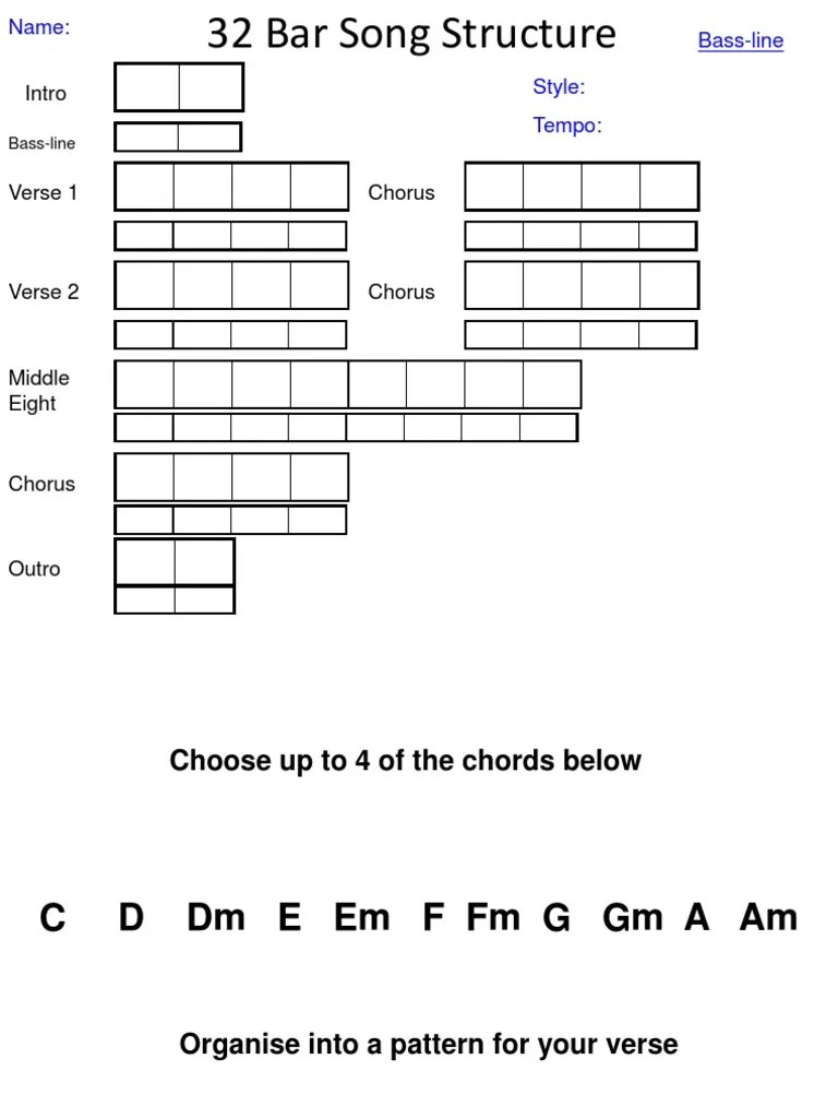 Song Writing | PDF | Song Structure | Rhythm