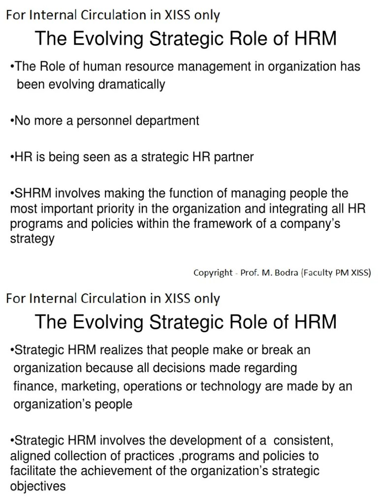 SHRM - HRM | PDF | Human Resource Management | Strategic Management