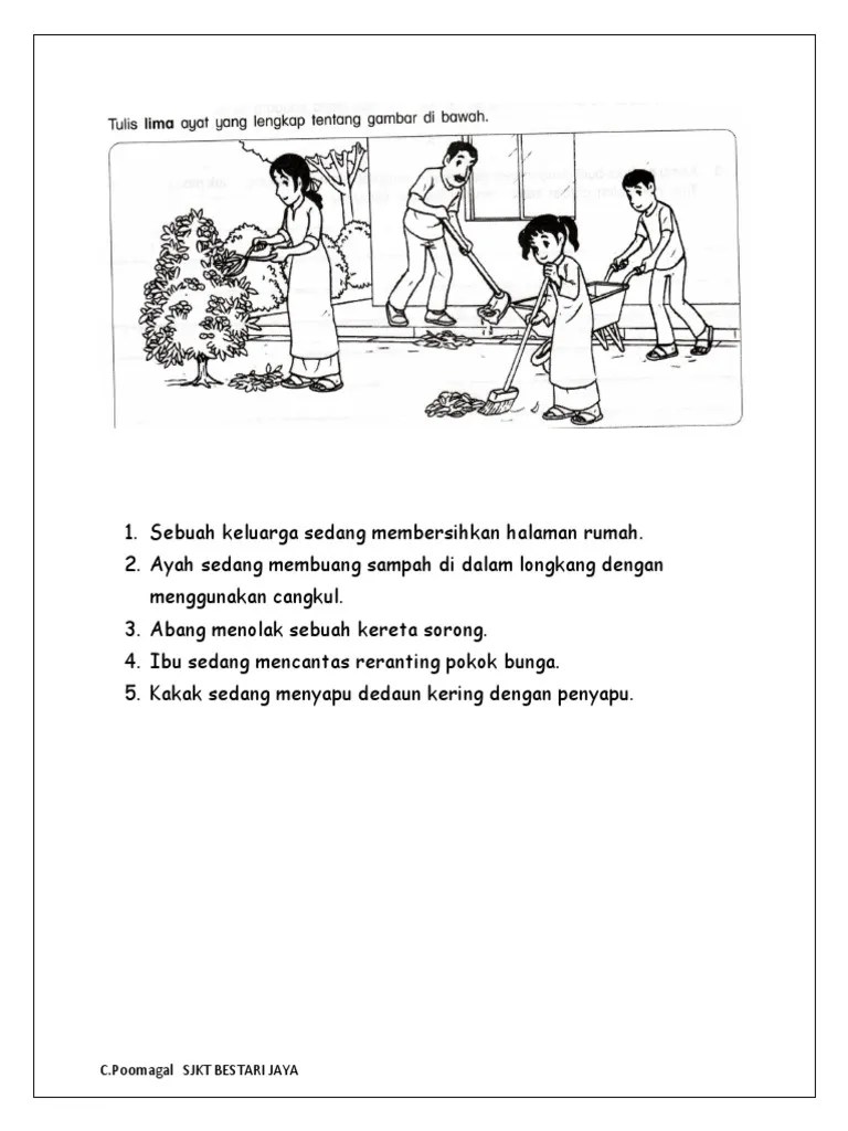 Latihan dan jawapan bina ayat berdasarkan gambar | upsr bahasa melayu. Bina Ayat Gambar Jawapan Pdf