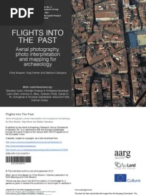 Flights Into The Past 2013 Archaeology Aerial Photography