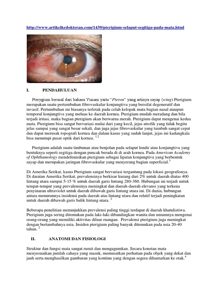 Pterygium | PDF