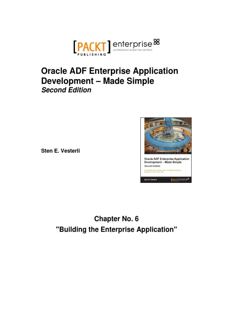 Oracle ADF Enterprise Application Development Made Simple Second ...