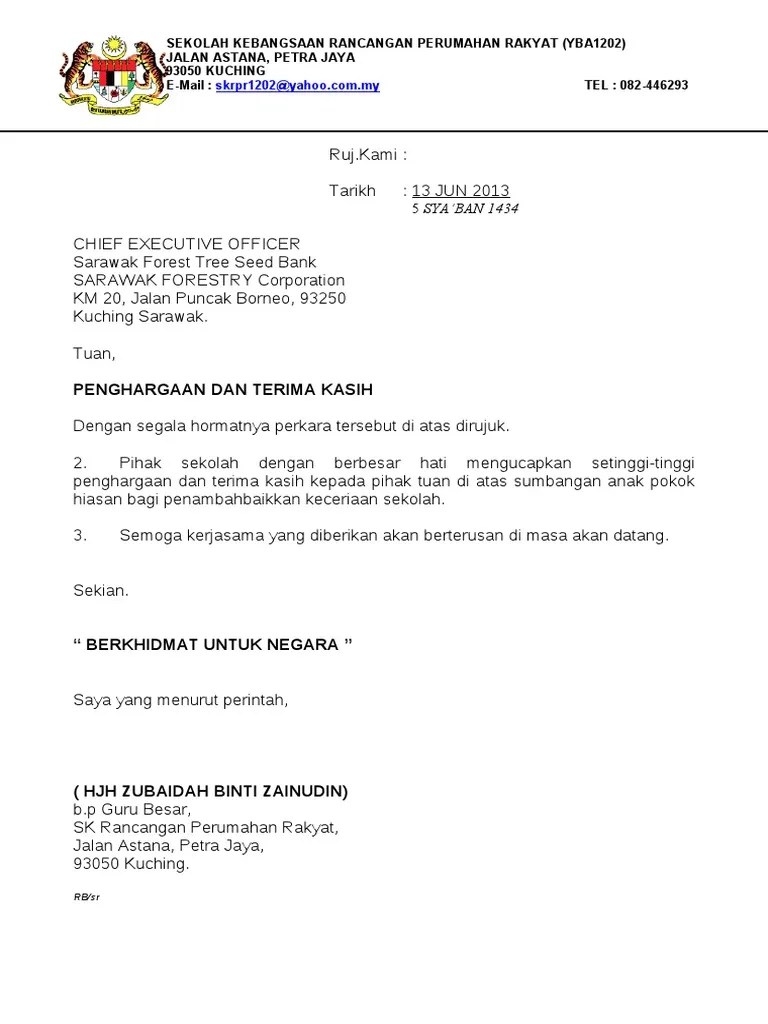 Begini contoh surat keterangan penghasilan dan cara membuatnya. Contoh Surat Penghargaan Dan Terima Kasih Atas Kerjasama