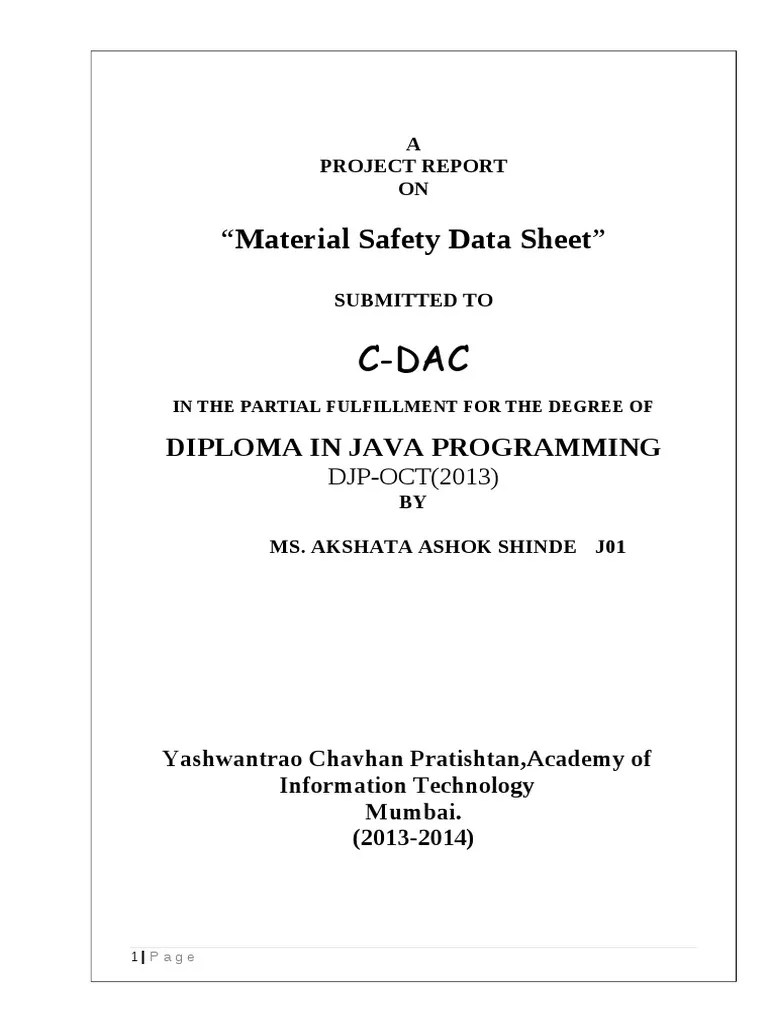 MSDS Docs | PDF | Software Testing | Feasibility Study