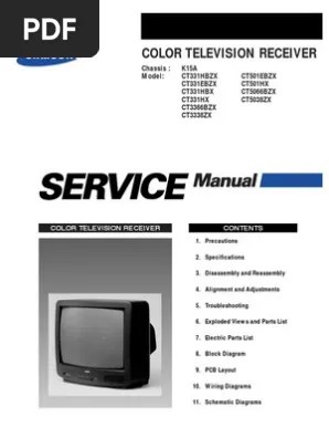 2896284 Samsung Ct3338 Chasis K15a Tv Service Manual Pdf