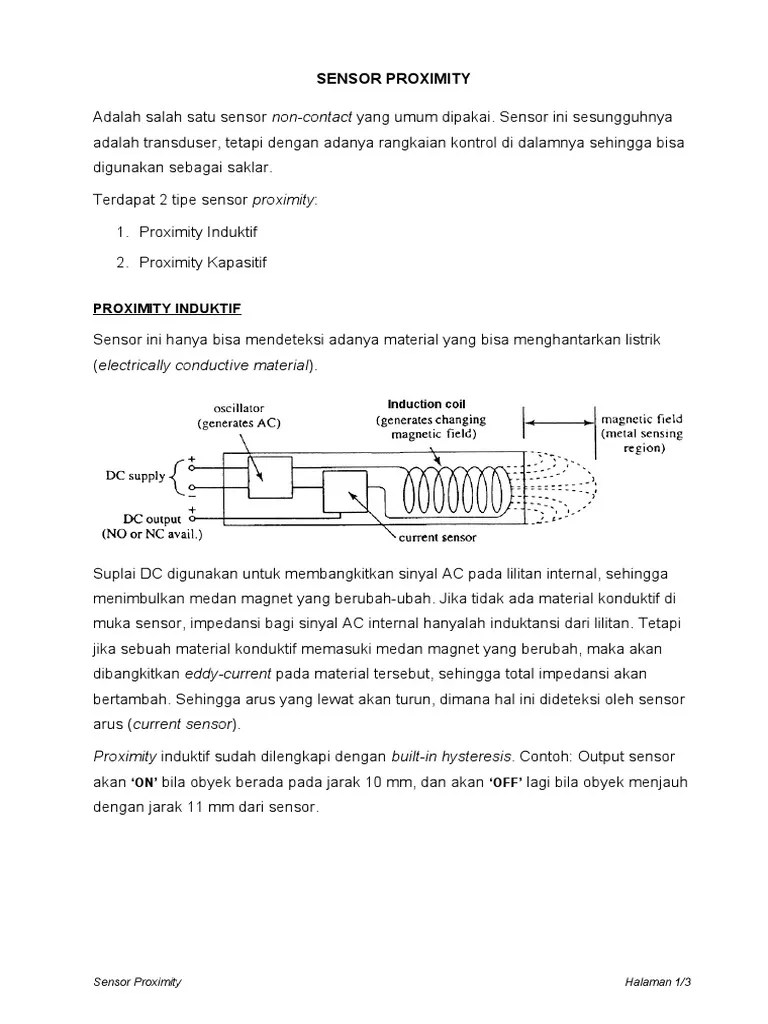 Sensor Proximity | PDF