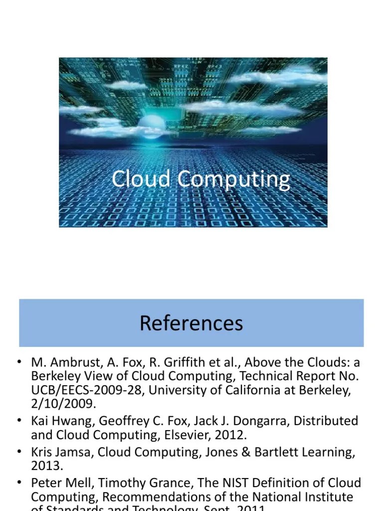 Cloud Computing | PDF | Software As A Service | Cloud Computing