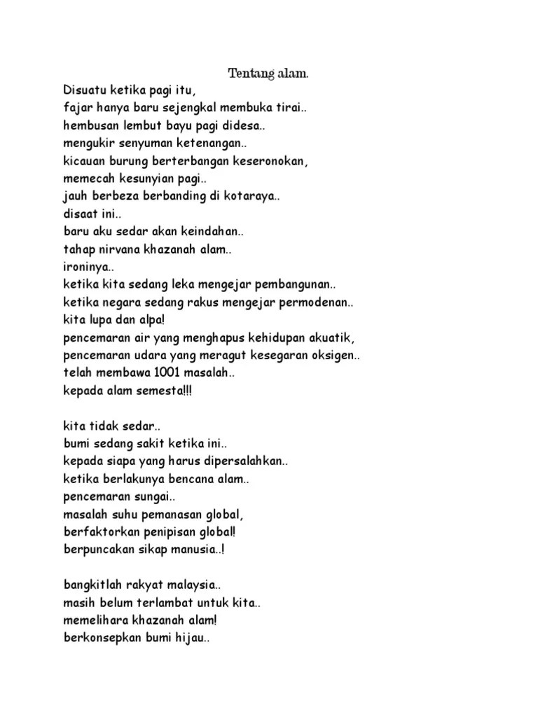 10.03.2021 · 。 buku teks digital asas (btda) reka bentuk dan teknologi (rbt) kssm tingkatan 2 (dua). Sajak Alam Sekitar Pdf