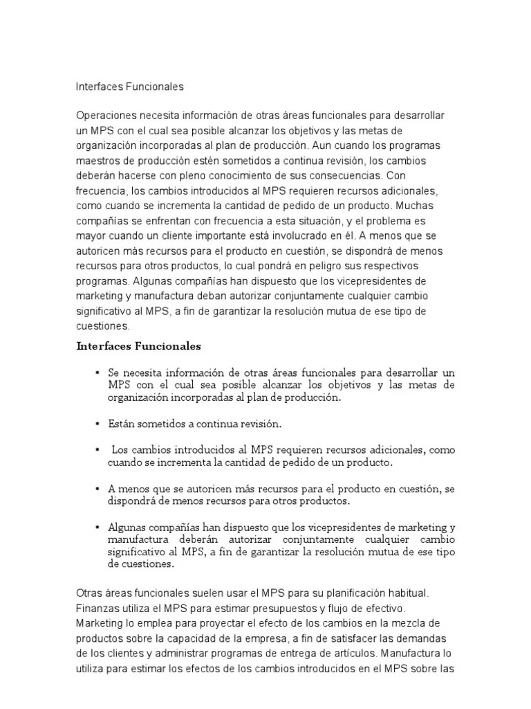 Interfaces Funcionales | PDF | Optimización Matemática | Planificación