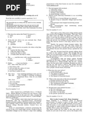 Most Popular Contoh Soal Olimpiade Bahasa Inggris Tingkat Soal Ujian Nasional Bahasa Inggris Sma 2018 Pdf Document 
