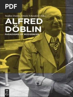 Davies Steffan Alfred Doblin Paradigms Of Modernism