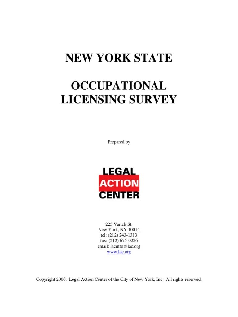 Occupational Licensing | Licensure | Criminal Record