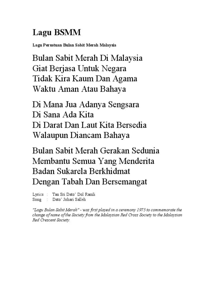 Lirik lagu bsmm dan ikrar (2). Lagu Bsmm Pdf