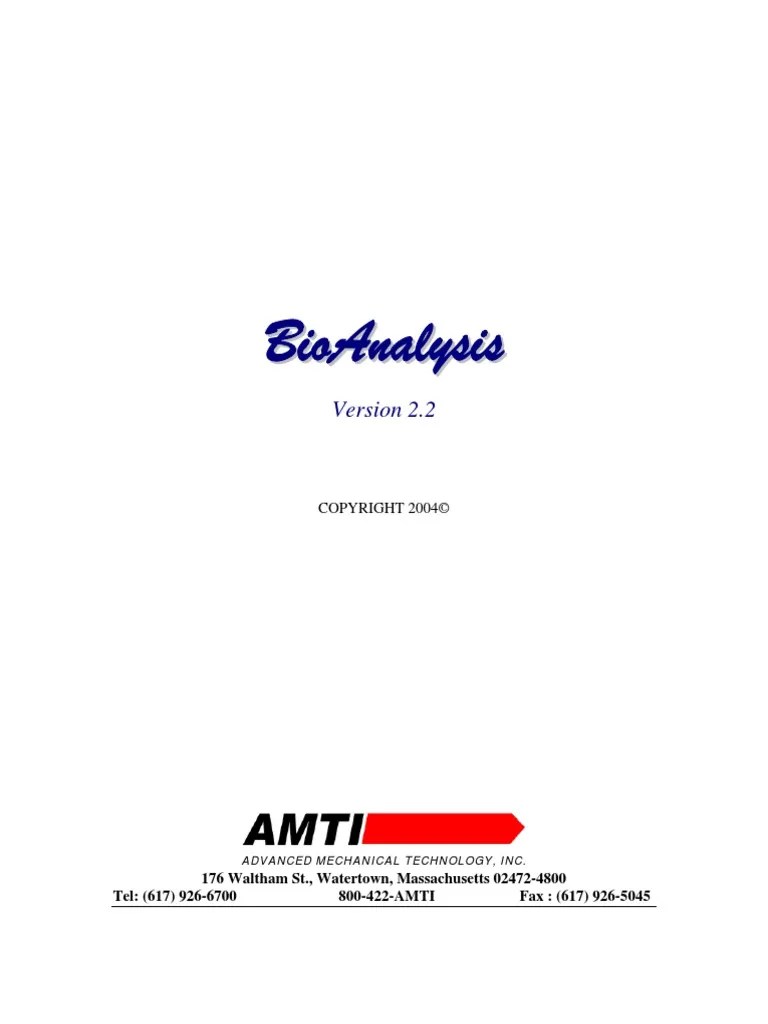 BioAnalysis Software | PDF | Cartesian Coordinate System | Statistics