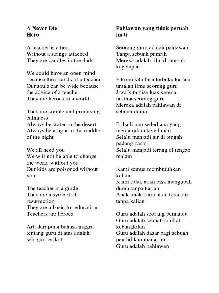 Deskripsi Profesi Guru Dalam Bahasa Inggris Seputaran Guru Sapi Juga Saling Berbincang tentang Perasaan Begini Kata Ahli.