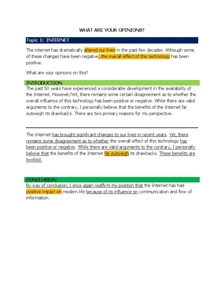 Writing Introduction And Conclusion For Task2 Follows Ielts