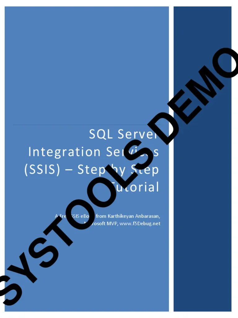 Unlock 213292906 SQL Server Integration Services Ssis | PDF | Microsoft Sql Server | File ...