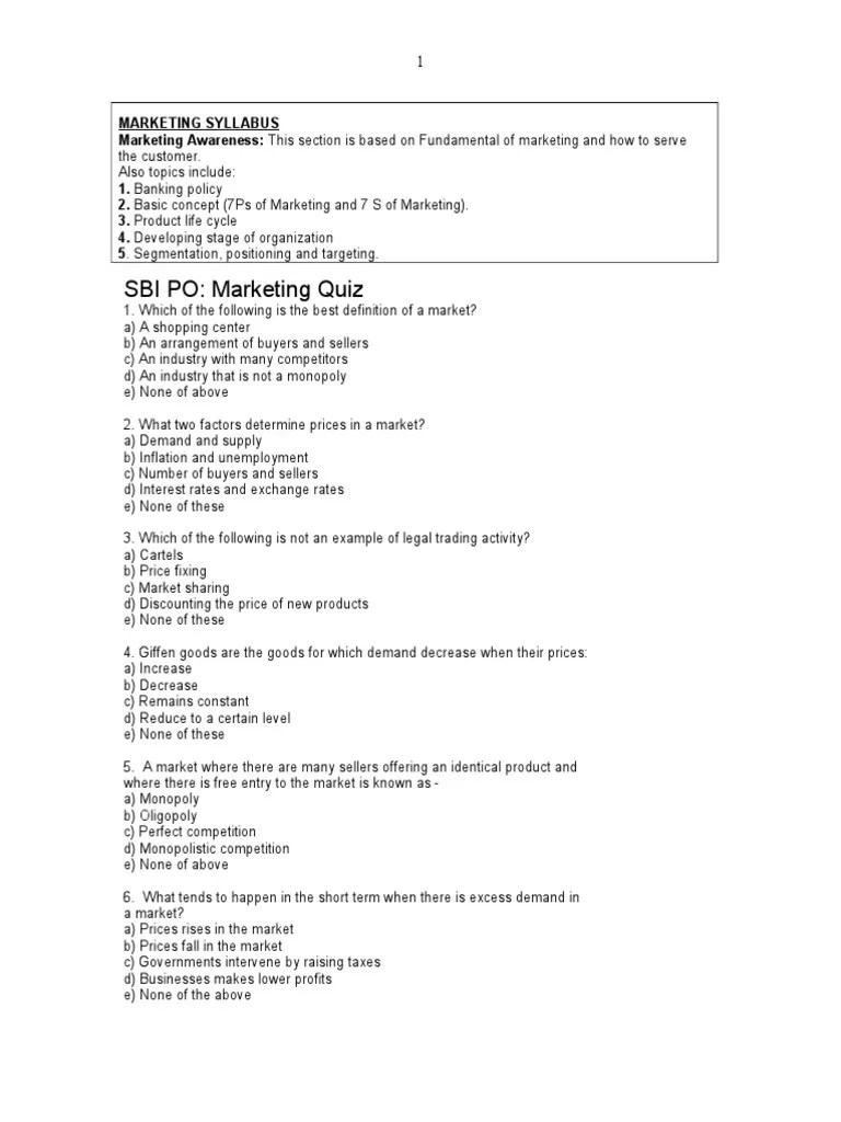 Banking Awareness | PDF | Sales | Marketing