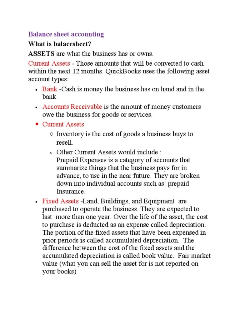Balance Sheet Accounting | PDF | Debits And Credits | Expense