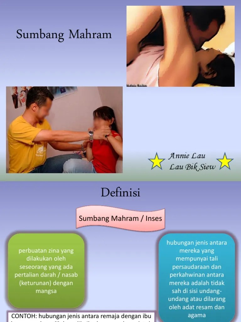 Di dalam agama islam kasus perzinaan dianggap sebagai suatu perbuatan yang . Sumbang Mahram Pdf