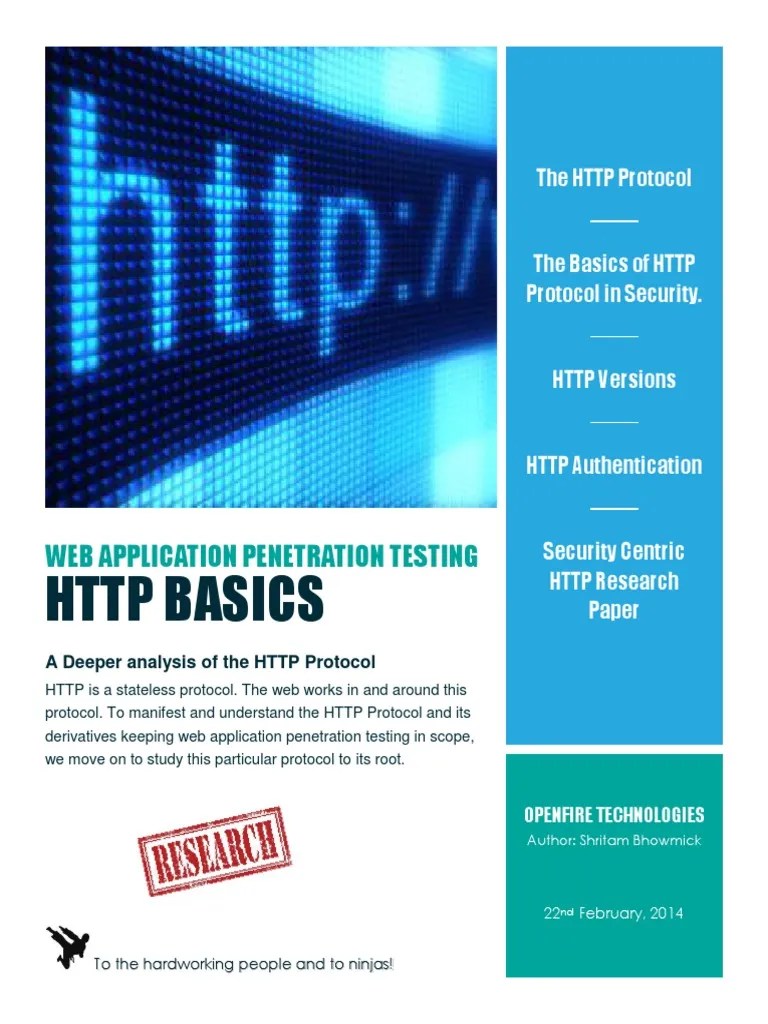 1.HTTP Basics | PDF | Hypertext Transfer Protocol | Web Server