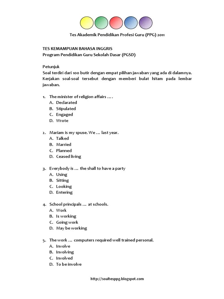 Contoh Soal Pretest Ppg Bahasa Inggris Smk Contoh Soal Cute766