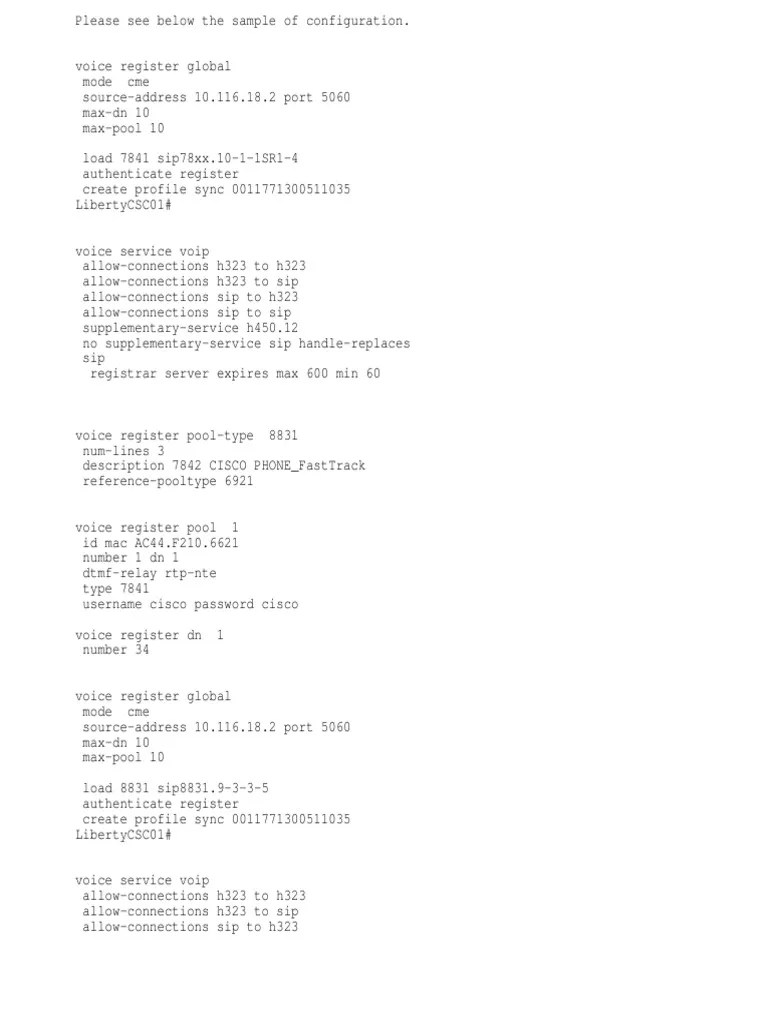 Fast Track Configuration | PDF