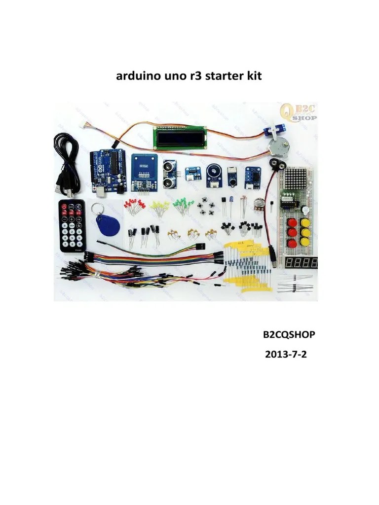 Arduino Starter Kit Guide To Getting Started With Microcontrollers ...
