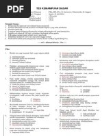 Download soal latihan tes seleksi masuk smp/mts muatan bahasa indonesia,. Soal Dan Jawaban Tes Atau Ujian Masuk Smp Mts Terbaru Pdf