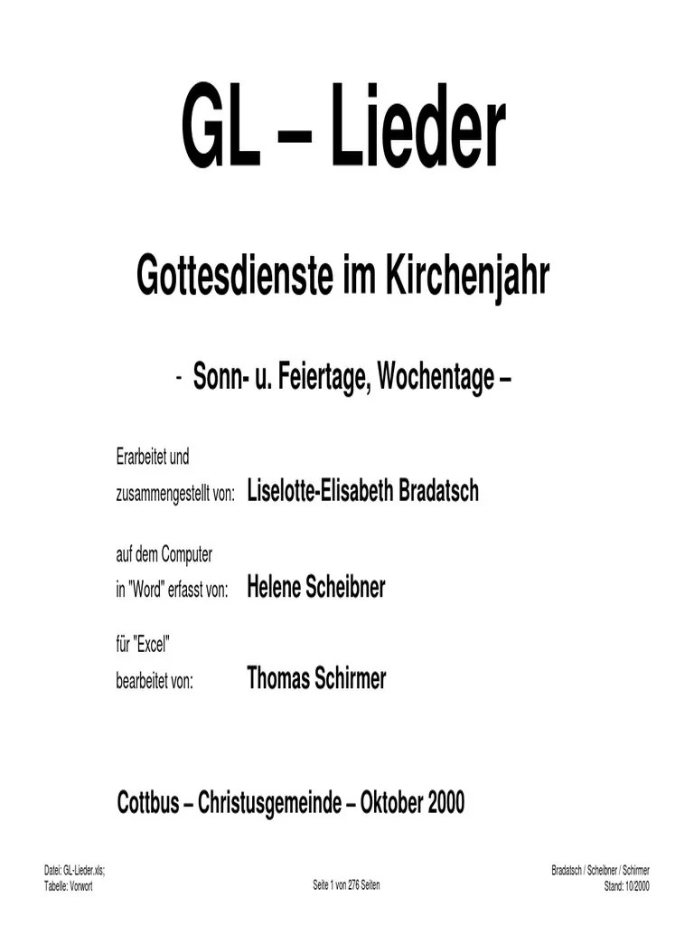 Gotteslob Lieder Zum Ausdrucken : Gottesdienste Mit Dem Neuen Gotteslob