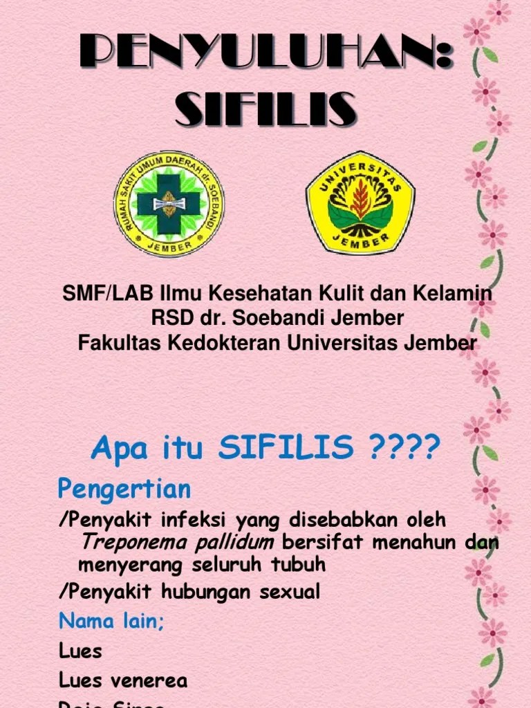 Penyuluhan Sifilis | PDF