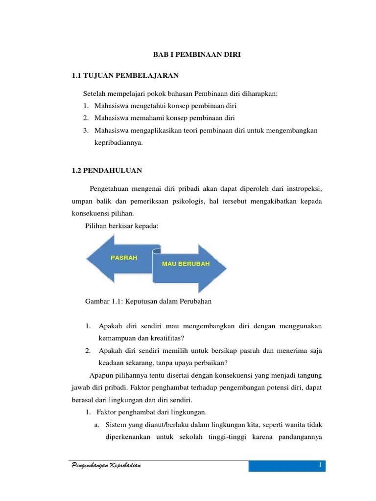 Pengembangan Kepribadian | PDF