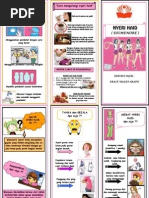 Cara mengurangi nyeri haid dapat dilakukan dengan dua cara yaitu farmakologi dan non farmakologi. Leaflet Dismenore Grace Pdf