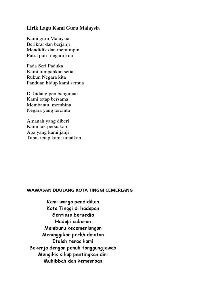 Link download buku tematik siswa & guru tema 3 kelas 6 sd/mi tokoh & penemuan edisi revisi 2018 pdf 23 agustus 2022, 19:55 wib. Lirik Lagu Tema Hari Guru 2019 Nashcxt
