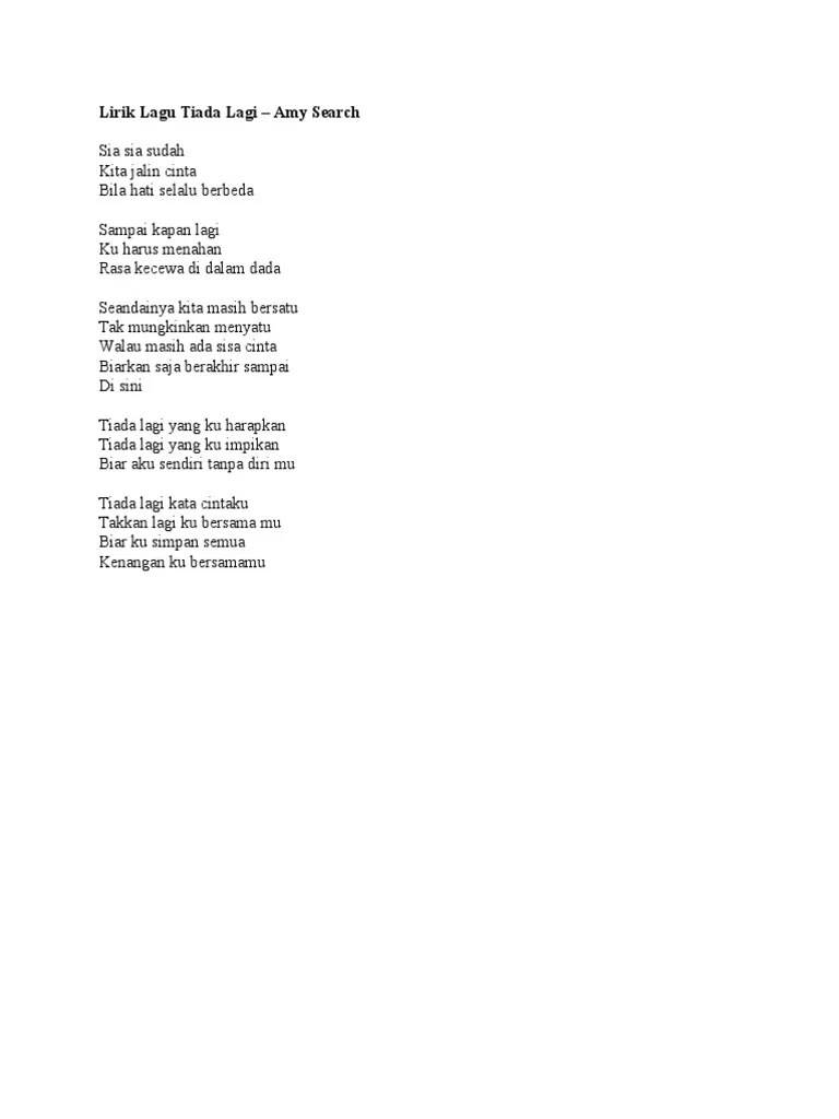 Tiap detik ku rasa rindu Lirik Lagu Karaoke Hari Guru Pdf