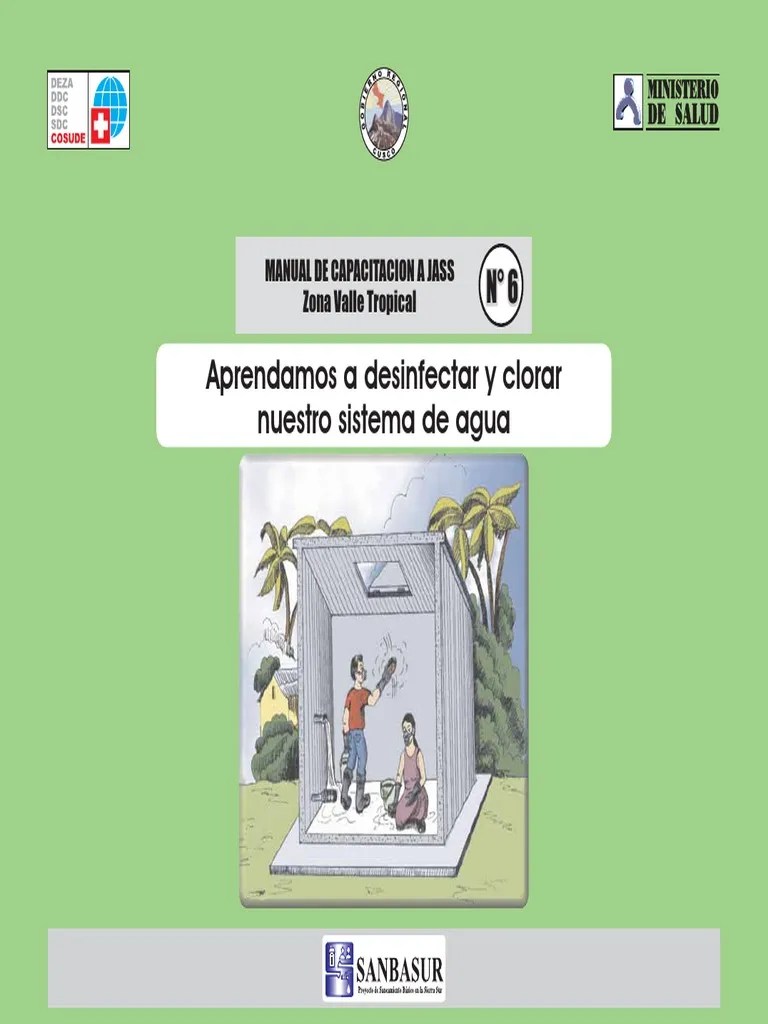Aprendamos A Desinfectar Y Clorar Nuestro Sistema De Agua | PDF | Cloro ...