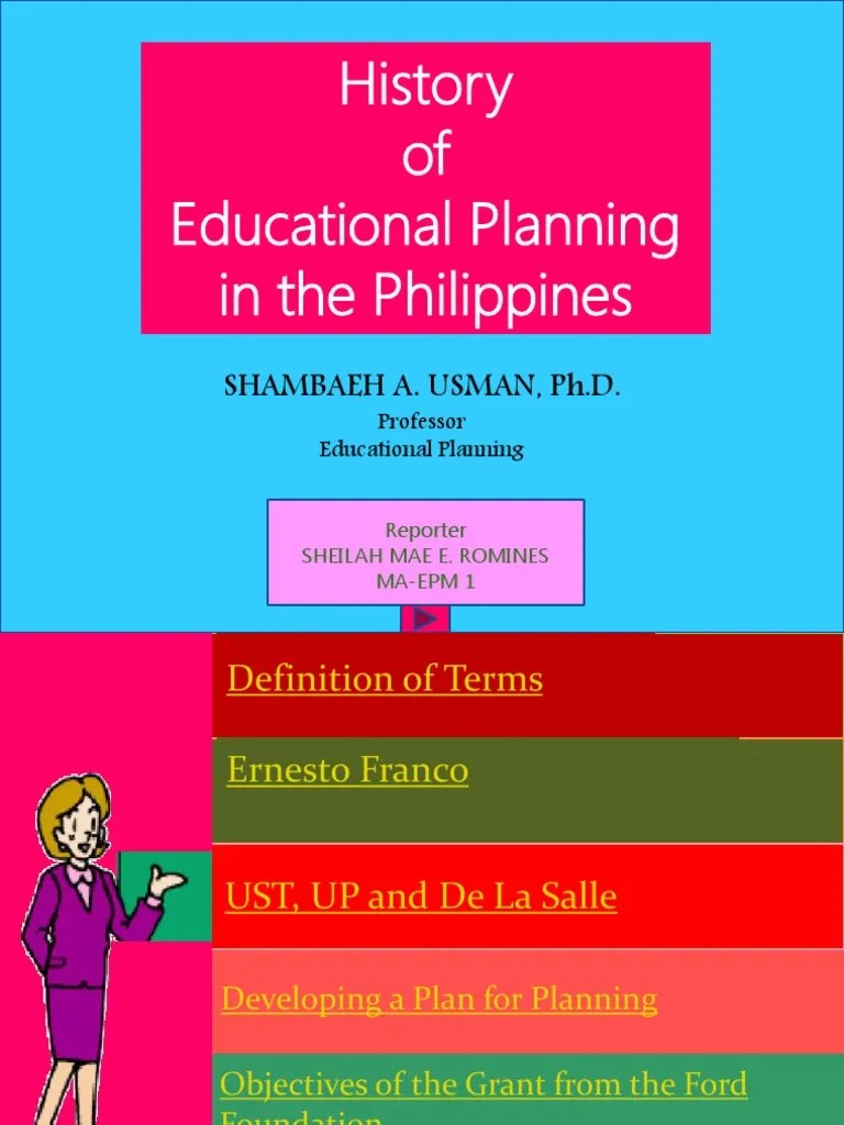 Educational Planning | PDF | Academia | Further Education