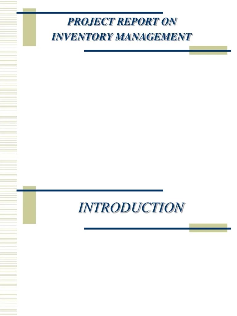 Chapter-20 Inventory Management | PDF | Inventory | Services (Economics)