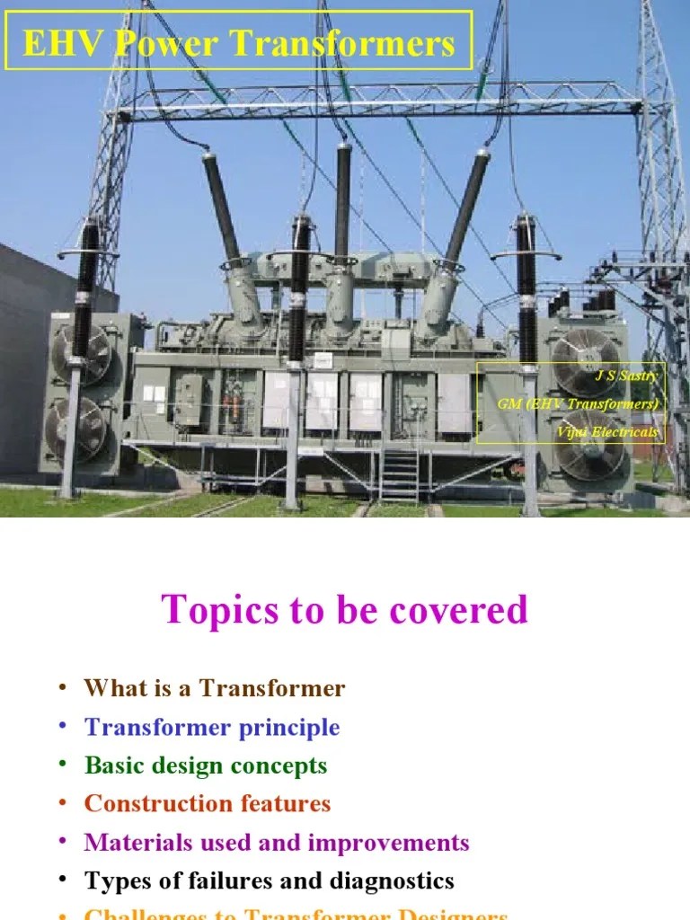 Design Of Power Transformers | PDF