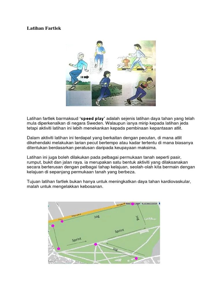 Nota Latihan Fartlek | PDF