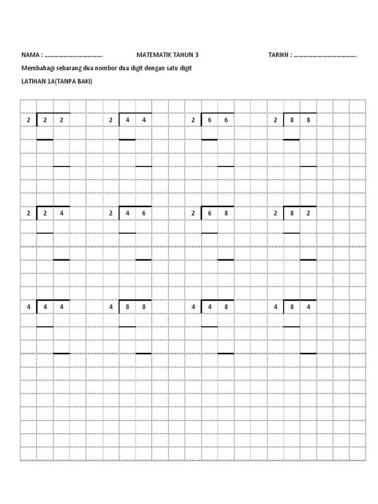 Tambah dalam lingkungan 10 000. Bahagi Tahun 3 Pdf