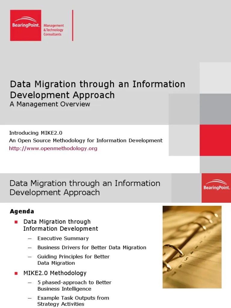 Data Migration | Download Free PDF | Information Management ...
