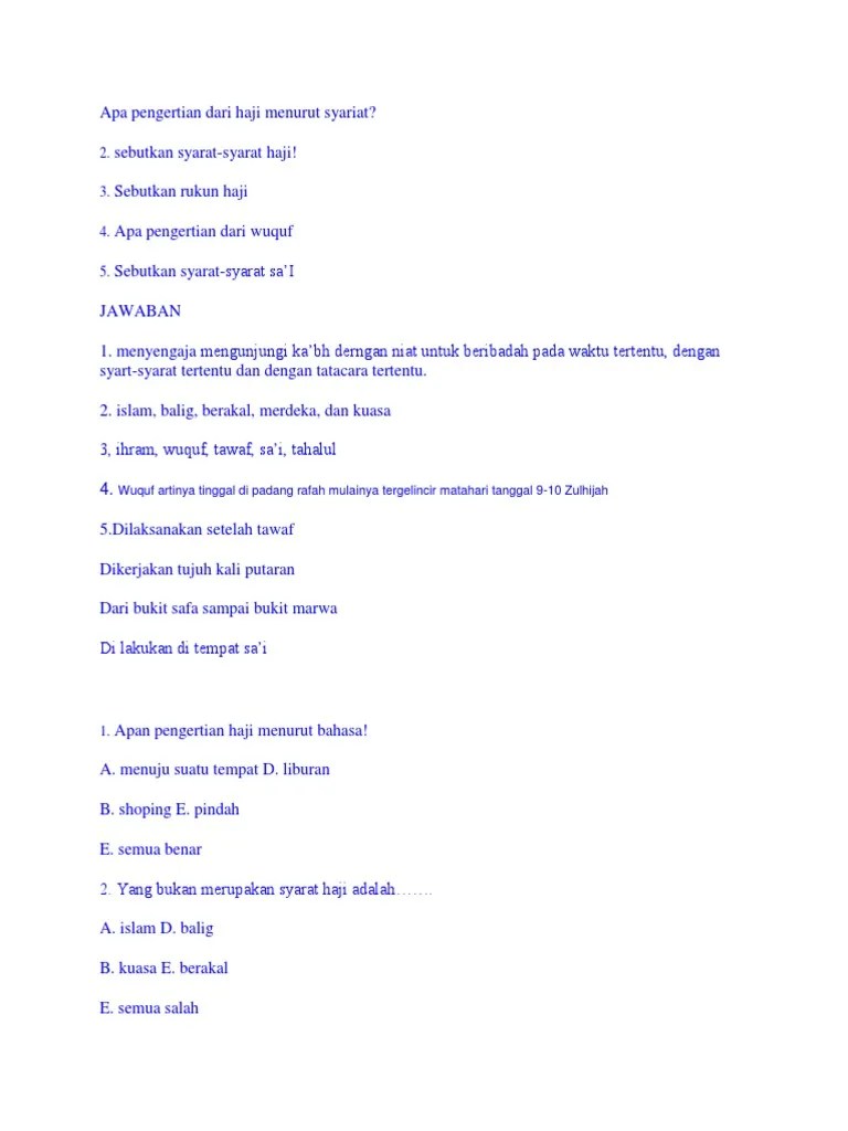 Apa Yang Dimaksud Kuasa Dalam Ibadah Haji Dan Umroh