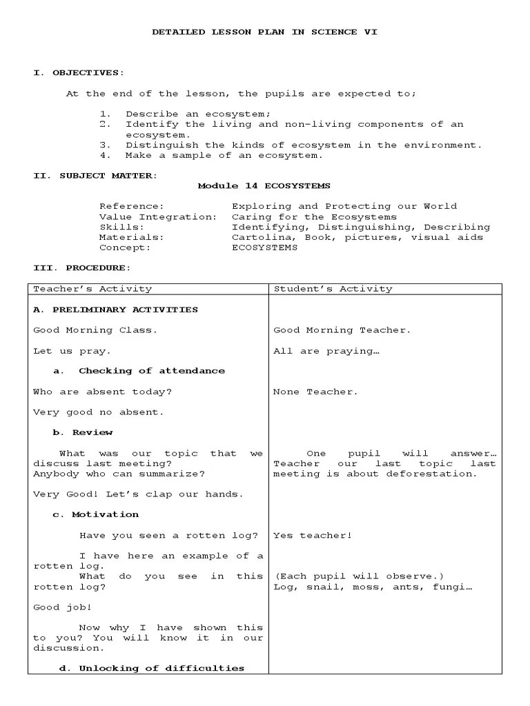 Exploring And Creating Ecosystems Lesson Plan 1 Pdf Ecosystem - Premium Colorful Texture Gallery - Ultra HD