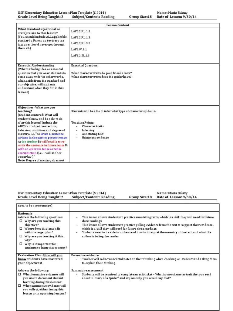On your drawing use a dotted line to show where to divide the rectangle into one triangle and one trapezoid. Diary Of A Spider Lesson Plan Pdf Lesson Plan Teachers